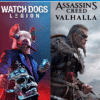 Assassins creed valhalla Watc Dogs legion PS4