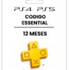 PSN PLUS 12 MESES ESSENCIAL CODIGO REGION USA 1 PSN PLUS 12 MESES ESSENCIAL CODIGO PARA CANJEAR ( USA )