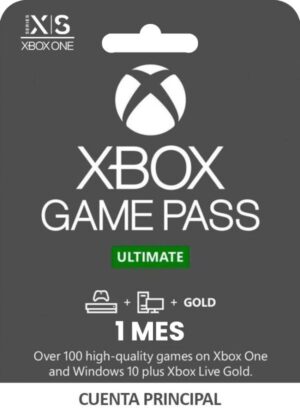 XBOX GAME PASS ULTIMATE SUSCRIPCIÓN DE 1MESES CUENTA PRINCIPAL