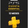 PSN PLUS ESSENCIAL 12 MESES CUENTA PRINCIPAL PARA PS5 2 PSN PLUS ESSENTIAL 12 MESES CUENTA PRINCIPAL PS5