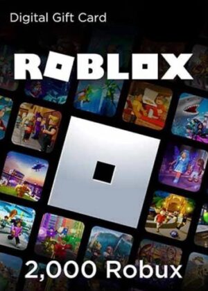 Roblox Gift Card - 2000 Robux GLOBAL