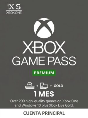 XBOX GAME PASS PREMIUM 1 MESES CUENTA PRINCIPAL